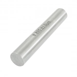 8.88mm Diameter Tungsten Carbide Plug Pin Gage Gauge w Plastic Case