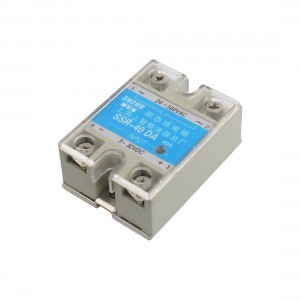 SSR-40DA DC to AC Covered Solid State Module Relay DC 3-32V AC 24-380V