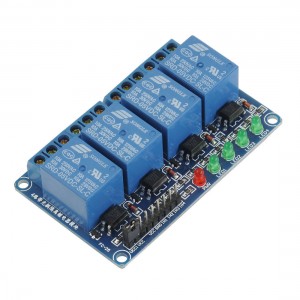 DC 5V 4-Channel Optocoupler Driver Relay Module for PIC ARM DSP AVR