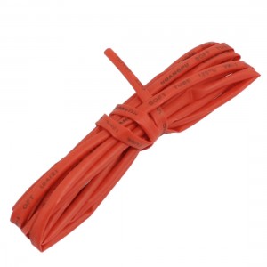 4mm Dia Ratio 2:1 Heat Shrinkable Tube Shrink Tubing 9.8Ft Red