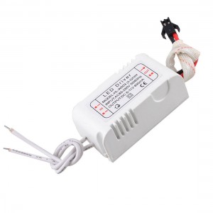 AC 85-265V DC 6-11V 600mA Plastic Housing (2-3)x3W LED Power Supply Driver