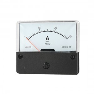 Panel Mount DC 0-30A Current Range Meter w Fitting Part
