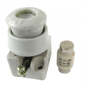 RL1-15 AC 380V Ceramic Spiral Fuse Base Holder with 5A Fuse Link Beisr