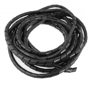 Computer Manager Cable 6.9M 22 Feet PE Spiral Wrapping Band 12mm
