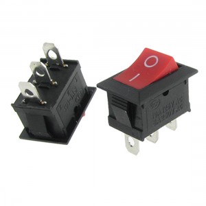 10x AC 6A/250V 10A/125V 3 Pin ON-ON 2 Position SPDT Snap in Boat Rocker Switch