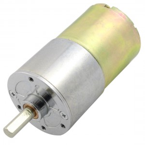 13.14Kg.cm 37mm Dia Permanent Magnetic Gear Box Motor 10 RPM DC 24V 130mA