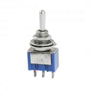 On/Off/On SPDT 3 Ternimals AC 125V 6A Miniature Toggle Switch