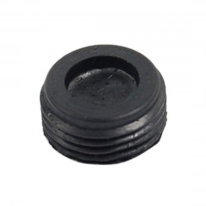 20 Pcs Threaded 12mm Dia Carbon Brush Holder Back Cover