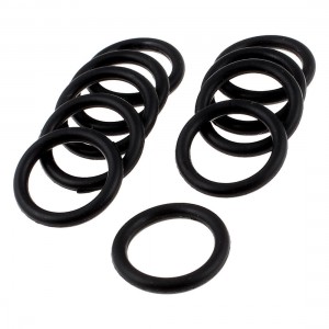 10PCS Black Rubber Oil Seal O Shaped Rings Sealing Gasket Washers 18mm x 2.5mm