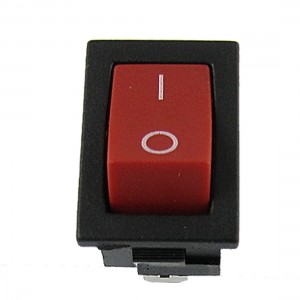 ON/OFF I/O 2 Position SPST 2 Pin Snap in Boat Rocker Switch 6A/250V 10A/125V AC