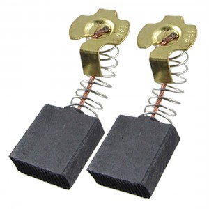 8 Pcs 11/16" x 21/32" x 7/25" Power Tool Motor Carbon Brush