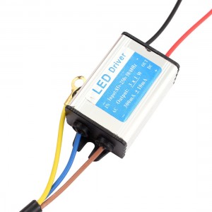86-265V 2-12V 300mA Water Resistant Power Supply Driver for 3x1W LED Strip Light