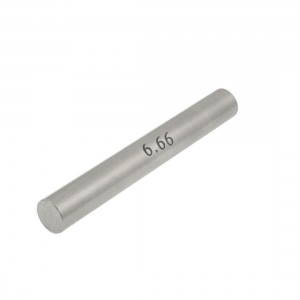 6.66mm Dia Tungsten Carbide Cylinder Pin Gage Gauge 50mm Length