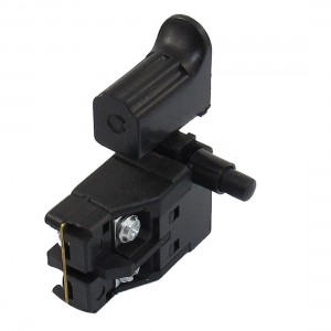 250VAC 7.5(6)A 125VAC 15(12)A Lock On SPST Electric Power Tool Trigger Switch