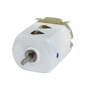 DC 1.5V 400mA 9000RPM 2mm Shaft Flat Motor 130 White for DIY