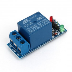One Channel DC 12V Coil 10A 250V/125VAC 30V/28VDC Relay Module Board