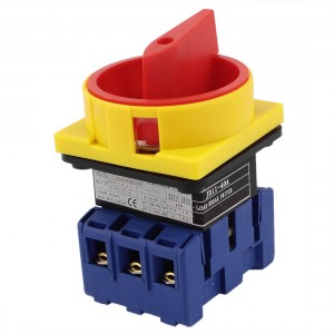 AC 600V 25A ON/OFF 2 Positions 3 Phase Rotary Cam Changeover Switch