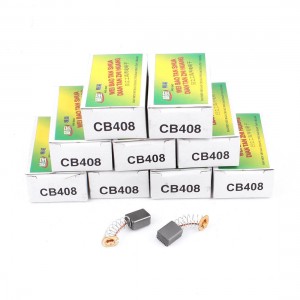 10 Pairs Repair Part Motor Carbon Brush 11 x 9 x 6mm for Hitachi CB408