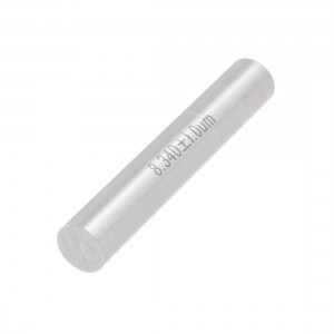 Hole Measuring 8.34mm x 50mm Pin Gage Gauge w Plastic Cylindrical Box