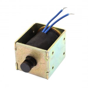DC 24V 10mm 2000g Pull Type Lifting Magnet Solenoid Electromagnet