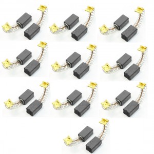 20 Pcs 33/64" x 19/64" x 1/4" Motor Carbon Brushes for Power Tool