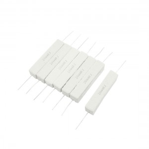 7 Pcs 4 Ohm Resistance 5% Radial Lead Ceramic Cement Resistors 20W
