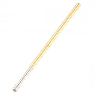 100 Pcs Spherical Tip Spring Testing Test Probes Pins 32mm Length