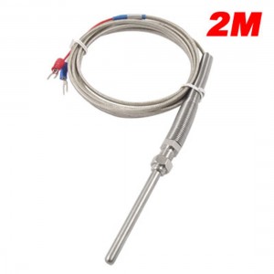 Thermocouple Probe K Type Temperature Sensors 2 Meters Xvrfi