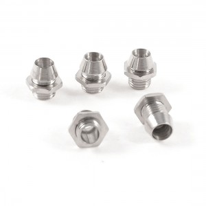 5 Pieces Silver Tone Metal 3mm LED Bezel Mounting Holder