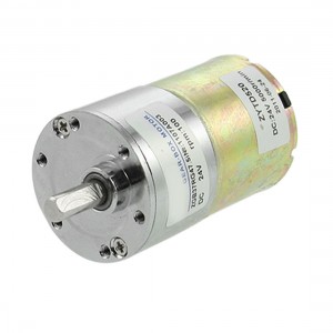 100RPM Output Speed 24V 0.33A Speed Reducing DC Geared Motor