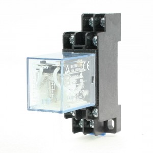 LY2J 24V DC Coil General Purpose Power Relay 8Pin 10A 240VAC/28VDC w Socket