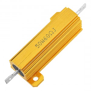 Screw Tab Wirewound Aluminium Housed Resistor 5% 50 Watt 60 Ohm