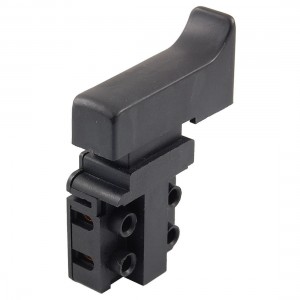 AC 250V 6A 5E4 Plastic DPST Momentary Circular Saw Trigger Switch