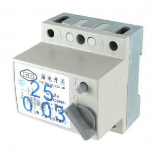 AC 220V 25A 2P Switch Type ELCB Earth Leakage Circuit Breaker Mrxii