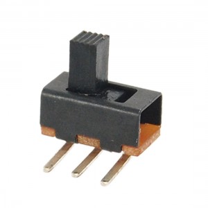 10 Pcs 5mm High Knob 3 Pin 2 Position SPDT Right Angle Slide Switch 0.5A 50V DC