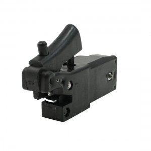 AC 250V 10A DPST NO Manual Lock on Electric Tool Trigger Switch