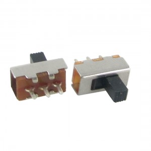 5 Pcs 5mm Height Knob 3 Pin On/On 2 Position 1P2T SPDT Slide Switch 0.5A 50V DC