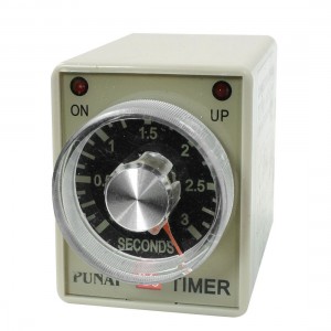 AH3-3 DC 24V 8 Pins DPDT 0-3 Seconds 3Sec Power on Delay Timer Time Relay