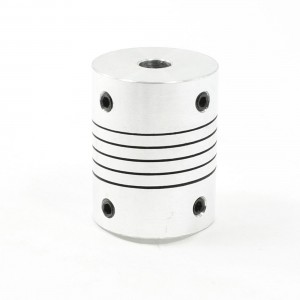 Set Screw Type Flexible 25x32mm Beam Helical Coupling 6mm to 8mm