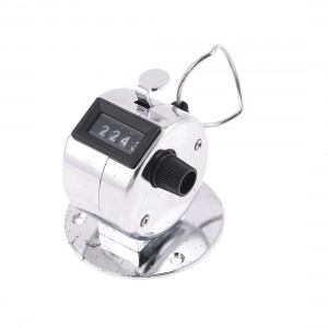 4 Digit Number Clicker Hand Tally Counter for Golf Sport