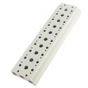 Rectangle 10 Stations Manifold Base for Solenoid Valve NXMXS