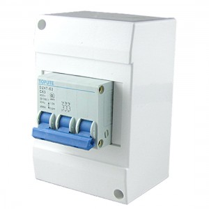 AC 400V 63A 3 Poles On Off Switch Miniature Circuit Breaker