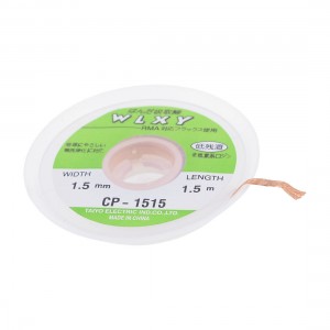 1.5Meter 1.5mm Width Braided Copper Wire Roll Desoldering Wick