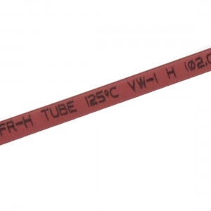 Red 200M 2.0mm Diameter Polyolefin Heat Shrink Shrinkable Tube