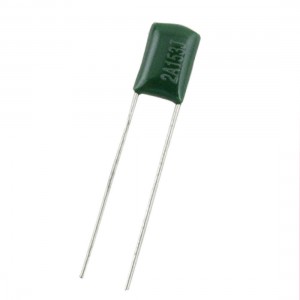 50 Pcs 2A153J 15000pF 0.015uF 5% Polyester Film Capacitors