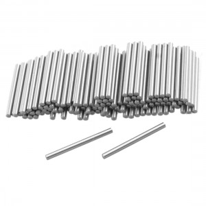 100 Pcs Stainless Steel 1.25mm x 15.8mm Dowel Pins Fasten Elements