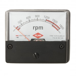 0-1800RPM Panel Meter AC 30V Speed Measurement Tool