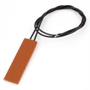 12V 4W Flexible Silicone Rubber Heater Heating Plate Pad 10mm x 35mm