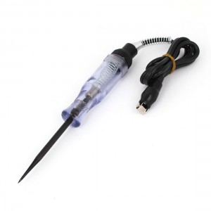 Car 1M Cable Insulated Clamp Voltage Circuit Tester Pen Electroprobe DC 6 12V
