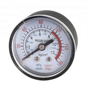 Air Compressor 1/2 BSP Male Threaded 0-180PSI 0-12Kg/cm2 Pressure Gauge
